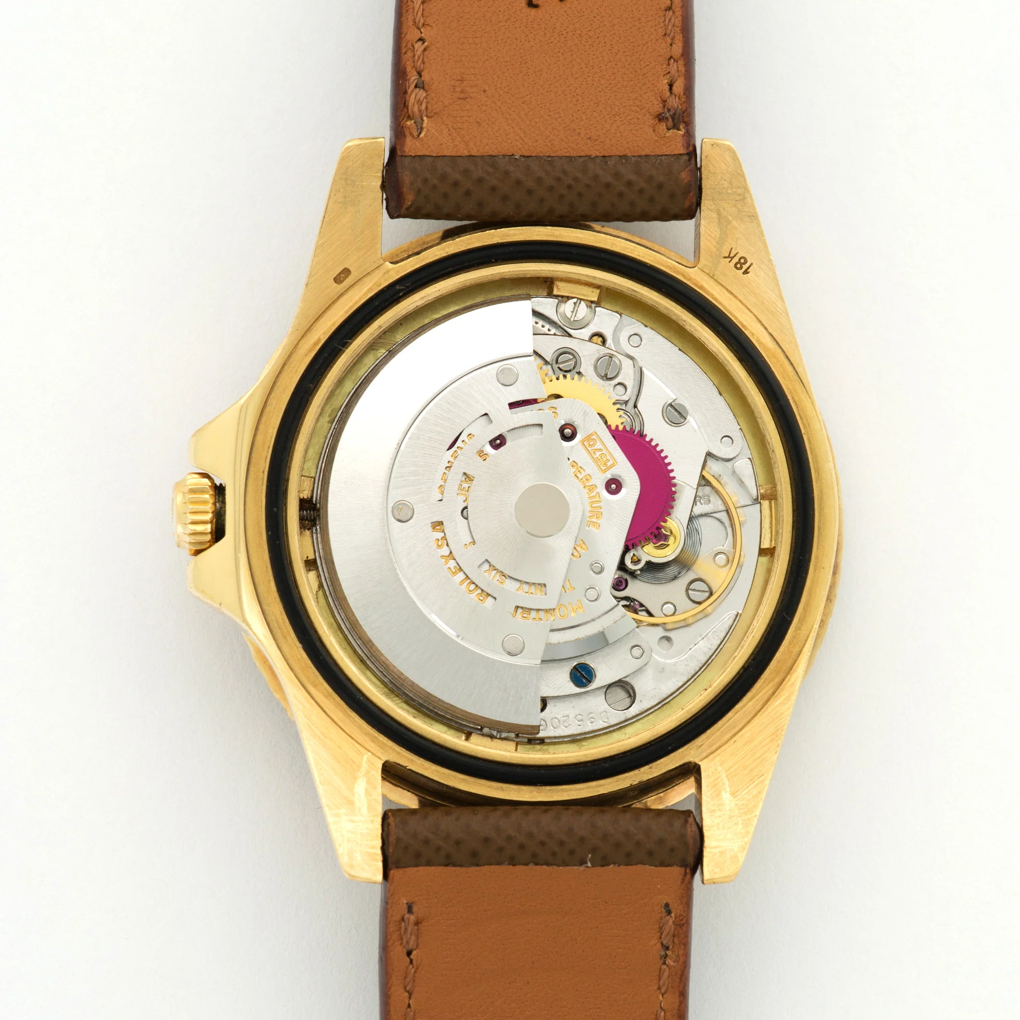 Vintage Rolex Root Beer GMT-Master Gold Brown Ref. 1675 with Paper - Image 7